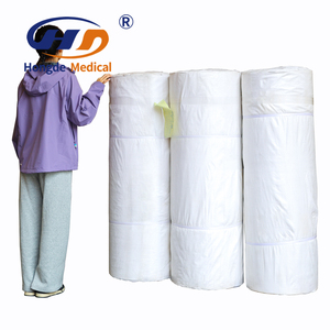 CE ISO 90cm X 1000m Gauze Roll Cotton Absorbent Softness Large Size Gauze Rolls With X-Ray
