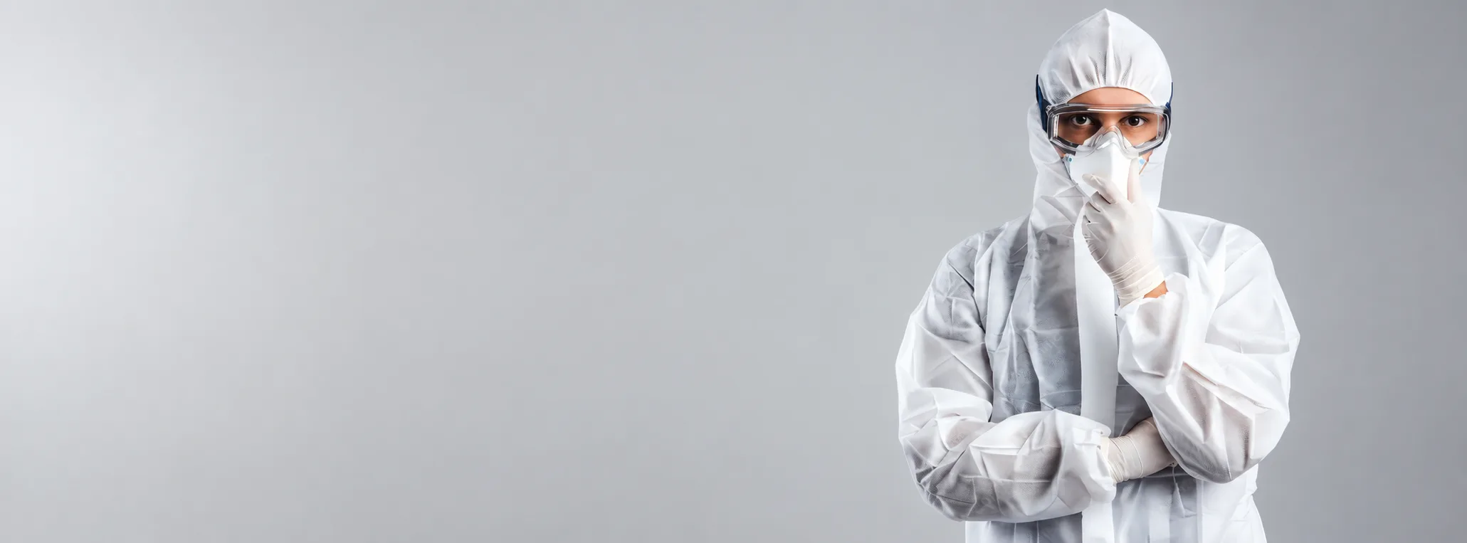 Protective Apparel Banner Background
