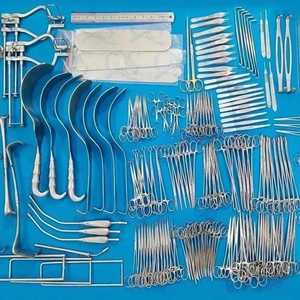 Major Laparotomy Set 197 Pcs Steel Surgical Instruments CE ISO13485