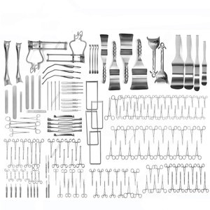 197 Pcs Major Laparotomy Instrument Set Stainless Steel