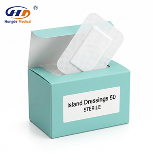 Bulk Sterile Self Adhesive Island Dressing Breathable OEM