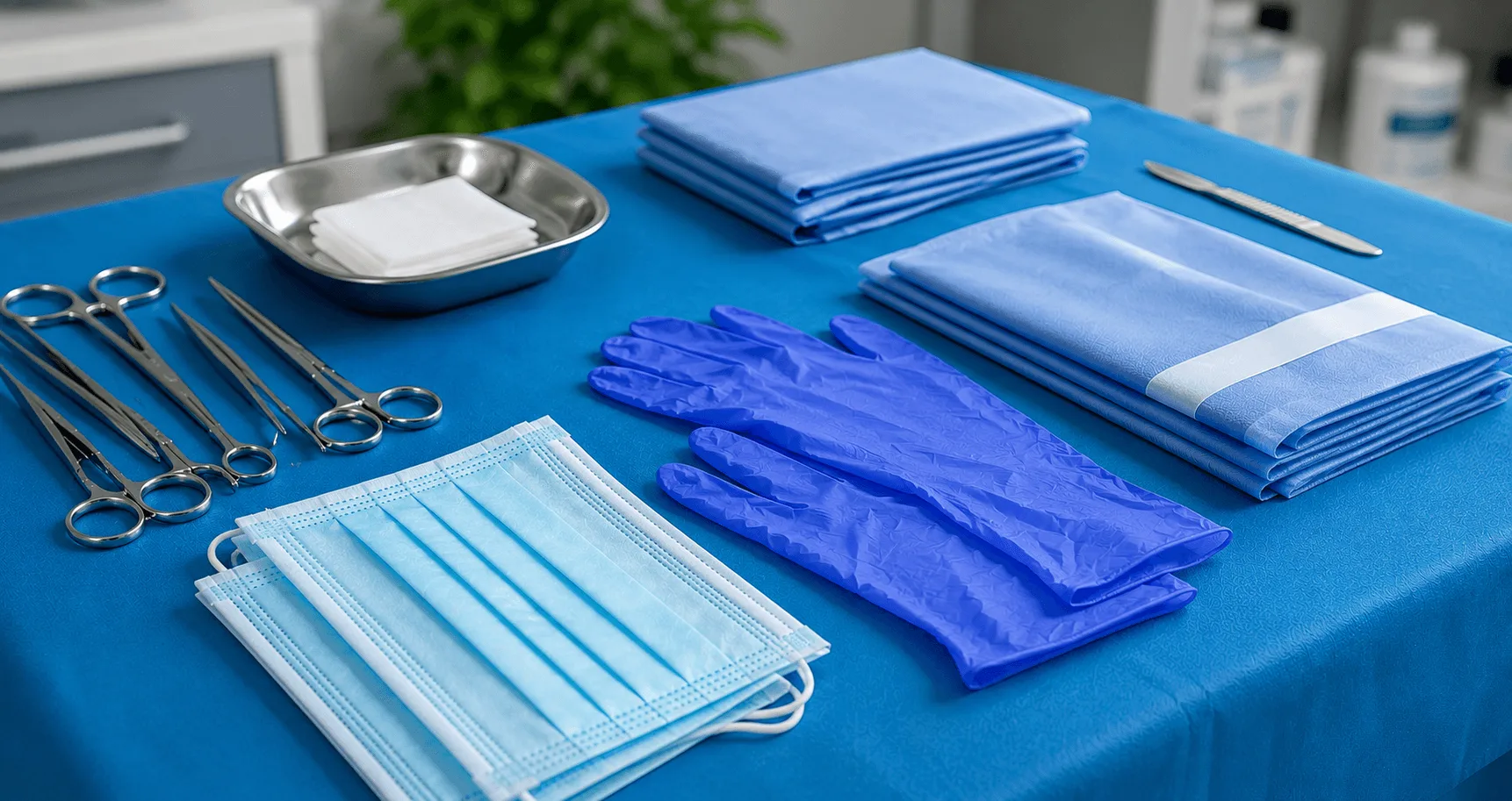 Custom Procedure Packs featuring Protective Surgical Apparel components