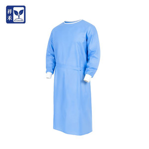 EO Sterilized Disposable Surgical Gown Fluid Resistant Operating Room