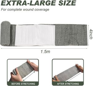 Premium Reusable First Aid Emergency Bandage Israeli Compression