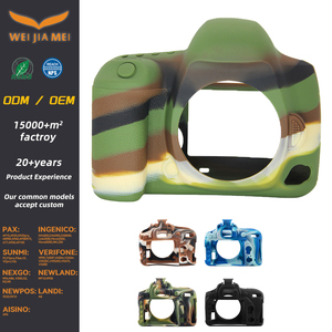 Customizable Silicone Protective Cover for Nikon DSLR Camera Premium Rubber Product